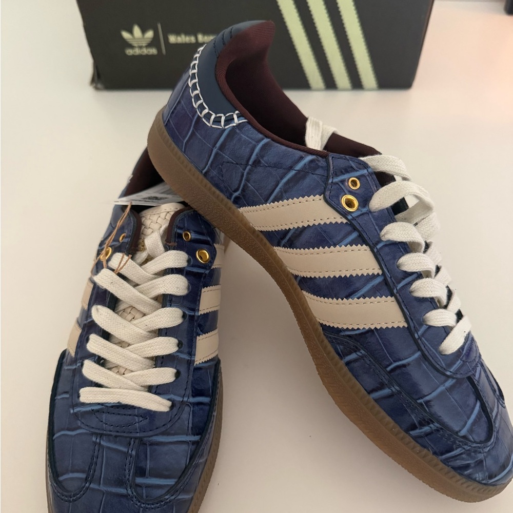 Adidas Samba x Wales Bonner croc navy NWT